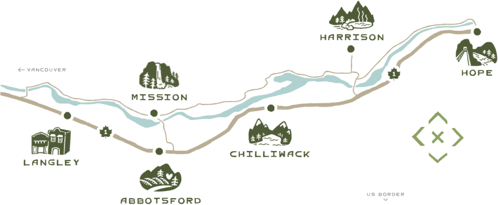 Fraser Valley map