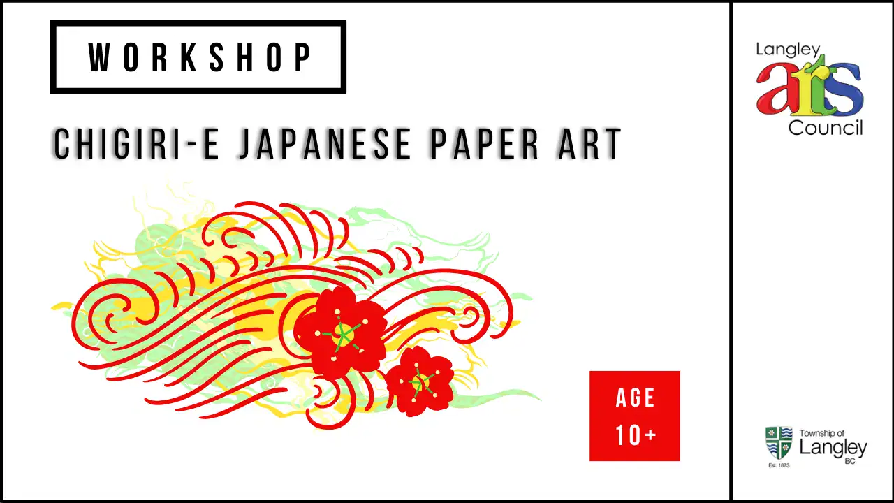 Chigirie (ちぎり絵) Japanese paper art Fraser Valley