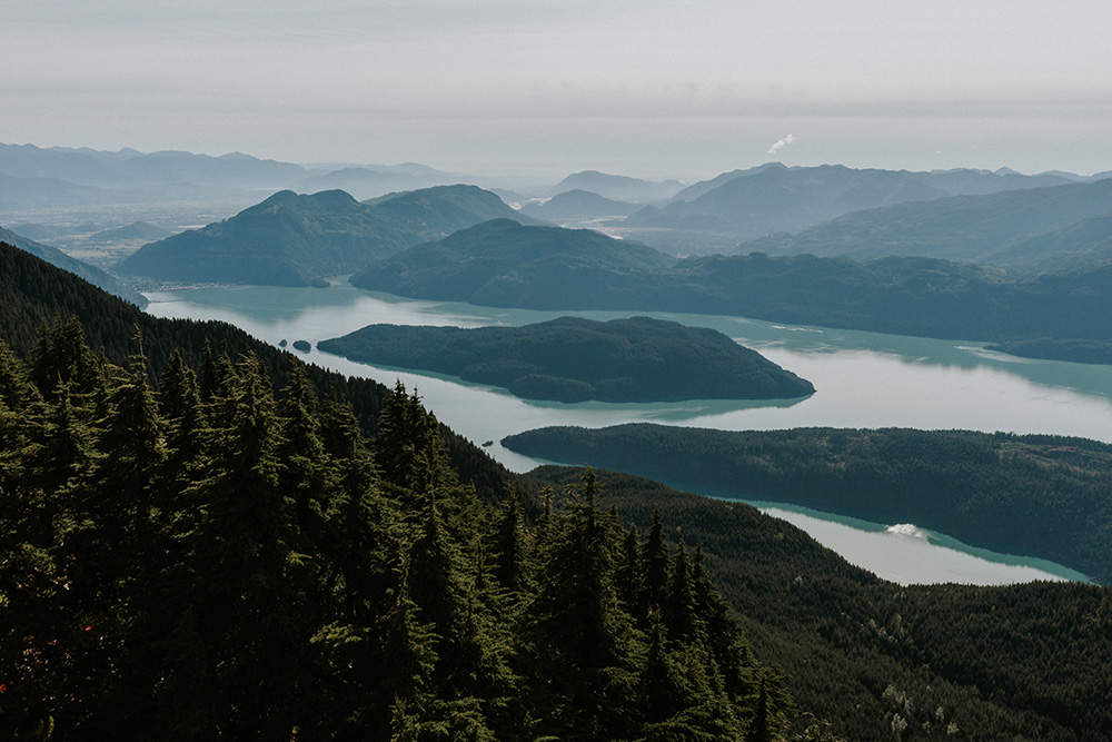 Fraser Valley Slollicum Peak Lakes View