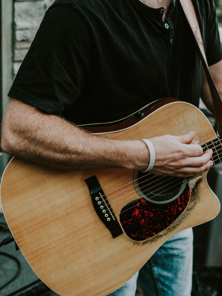 Man playing guitar
