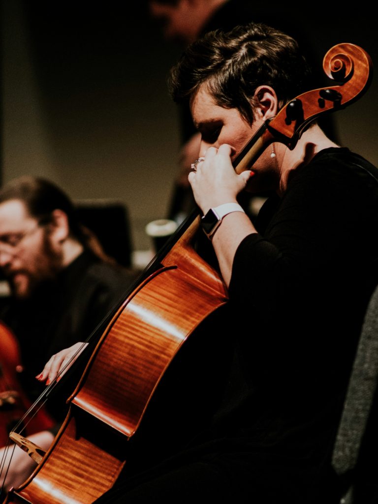 Cello player
