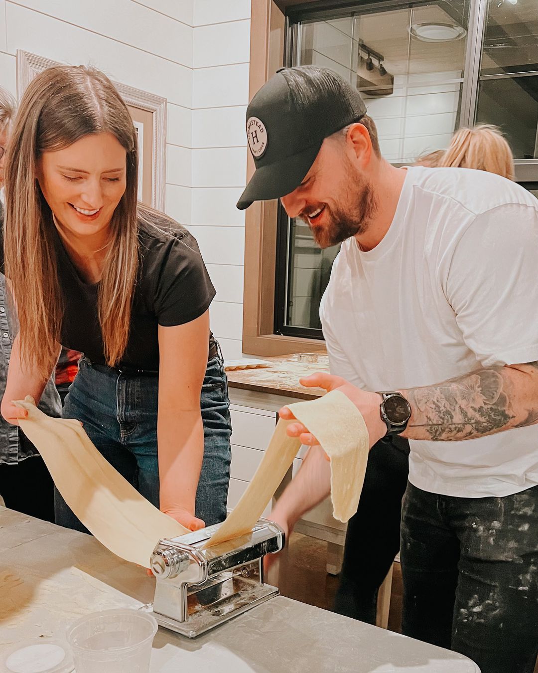 Making pasta