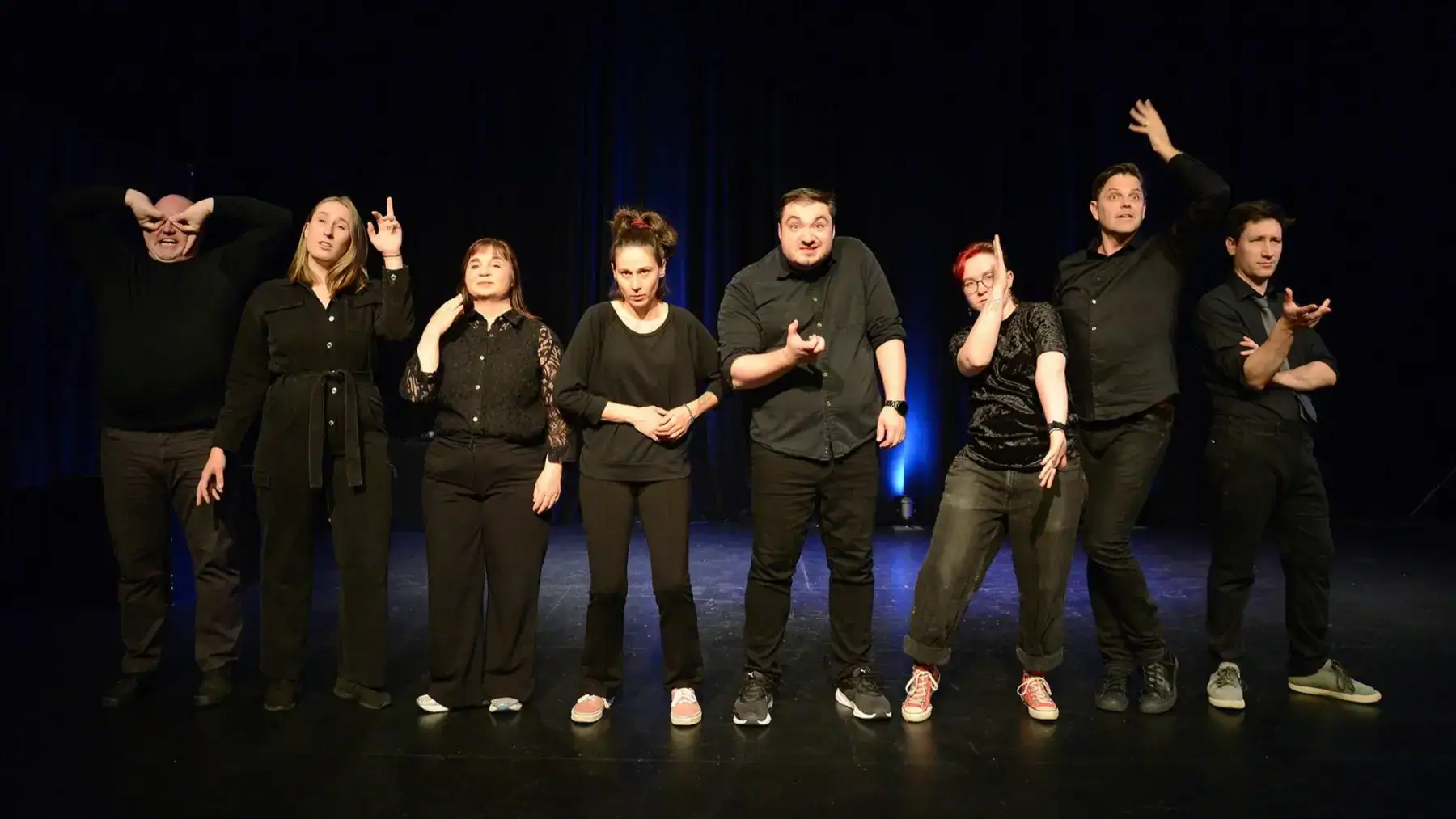 Improv actors