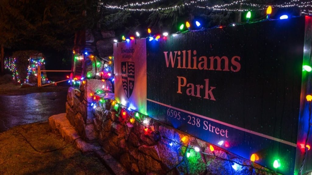 Holiday Lights At Williams Park