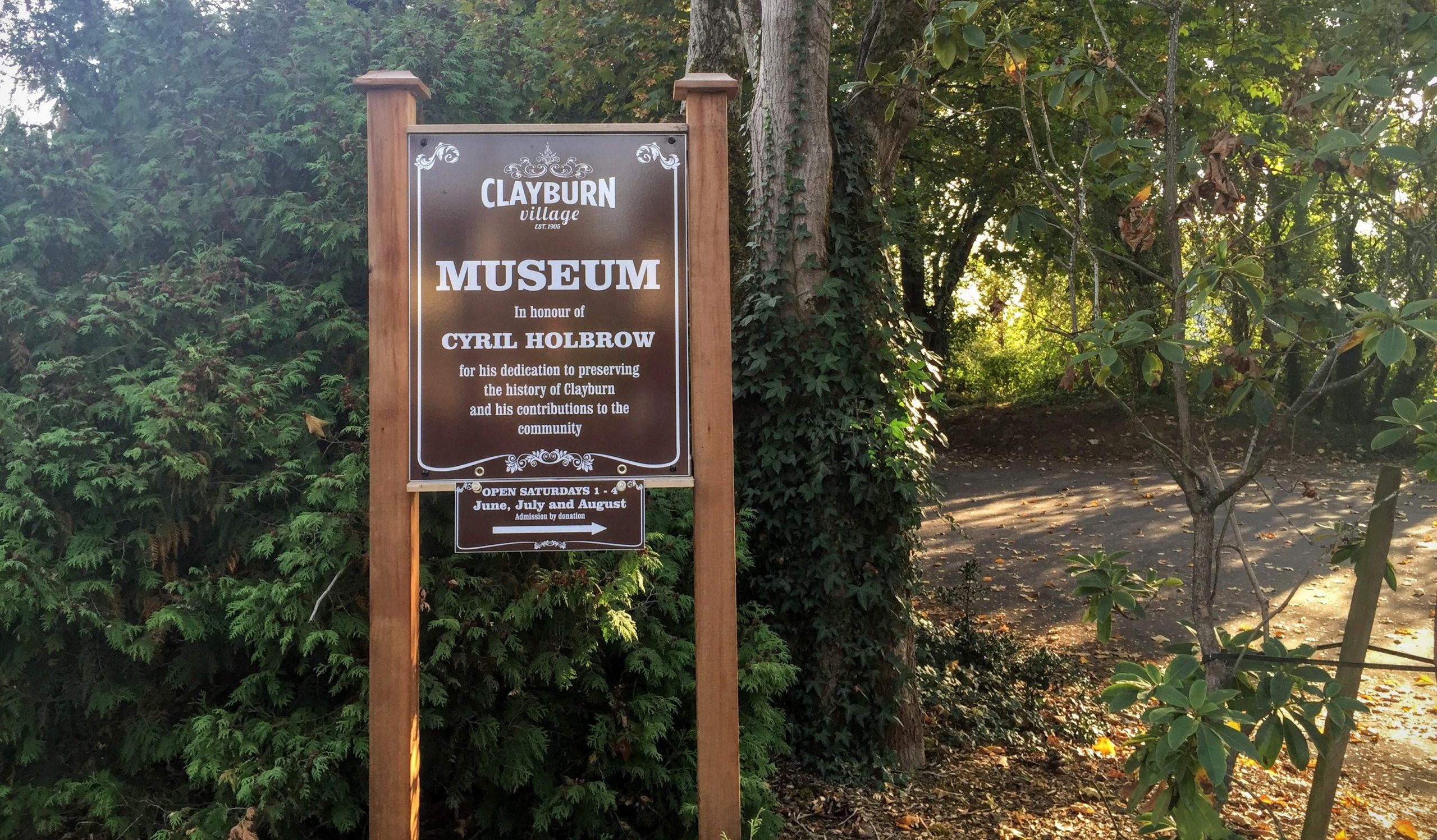 Heritage Week at the Clayburn Village Museum