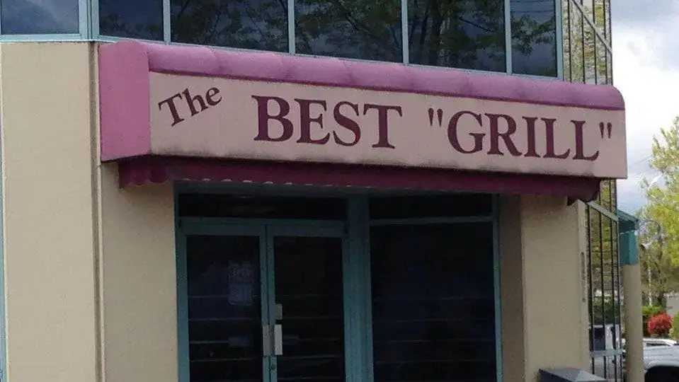 The Best Grill Banner