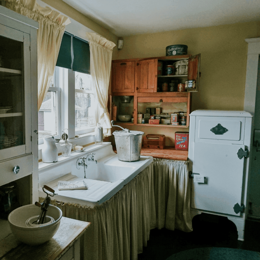 kitchen of a heritage home