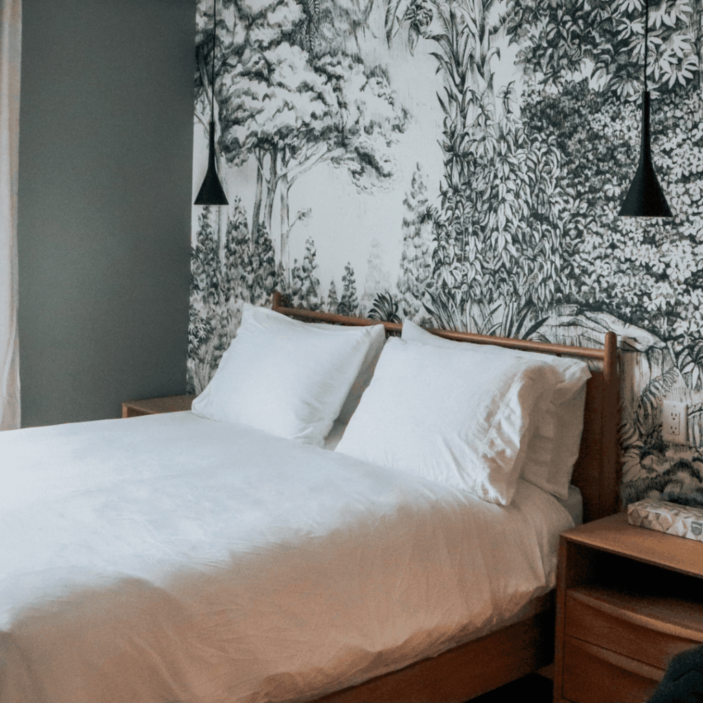 hotel bed