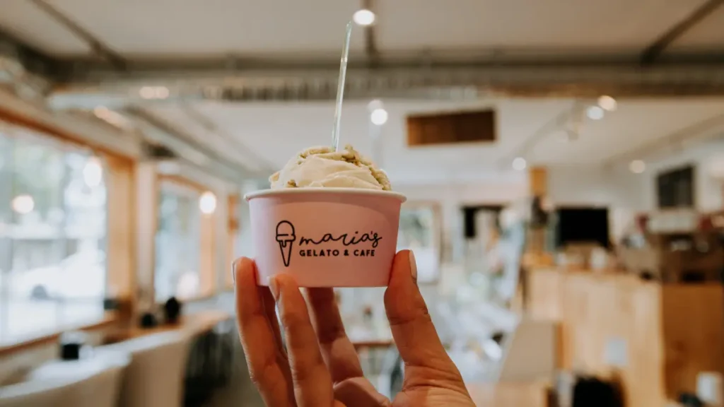 Marias Gelato Banner
