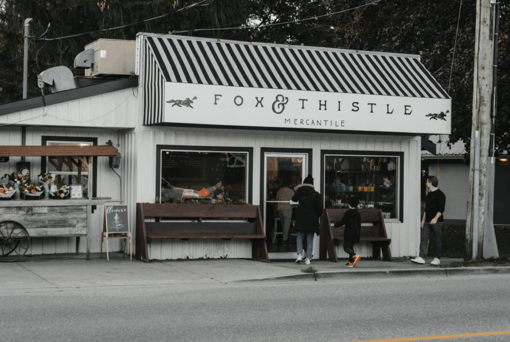 Fox & Thistle Mercantile storefront