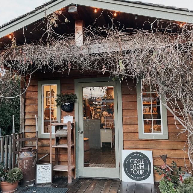 Front of Chilliwack Rustic Soap shop