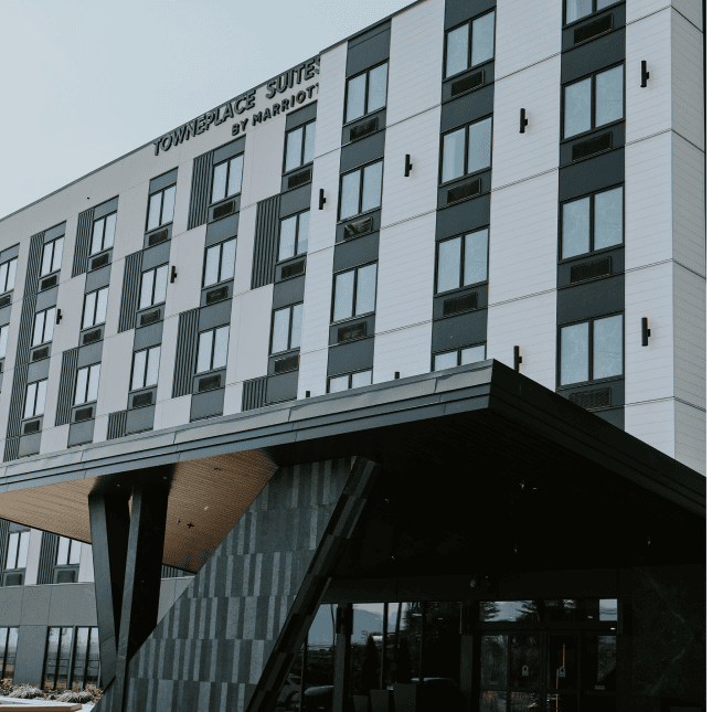 Front of the Fairfield By Marriott Hotel