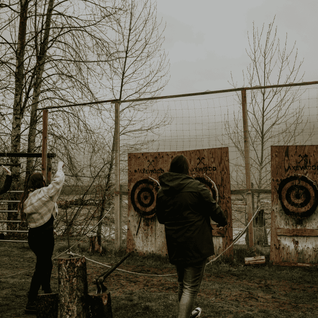 Axe throwing