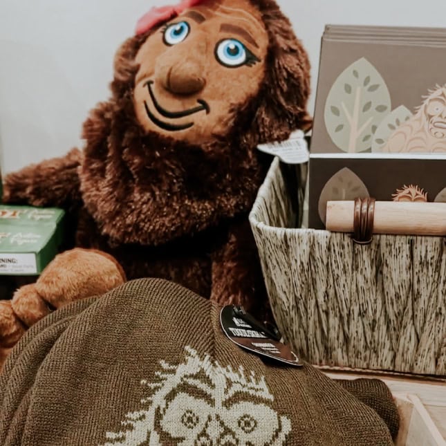 Sasquatch stuffed animal