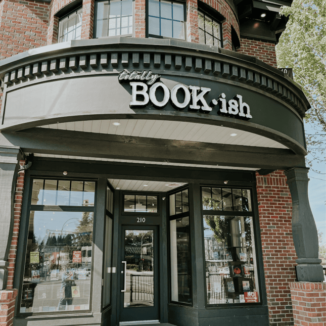 Front of a bookstore 