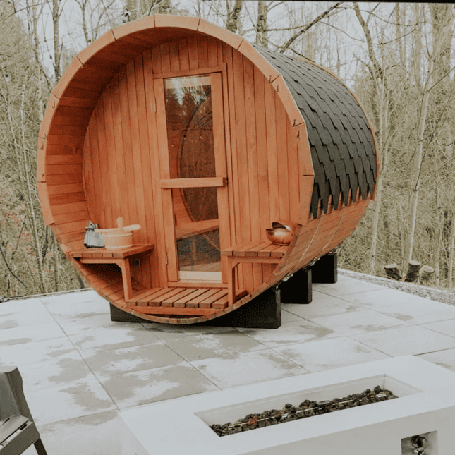 Sauna outside 