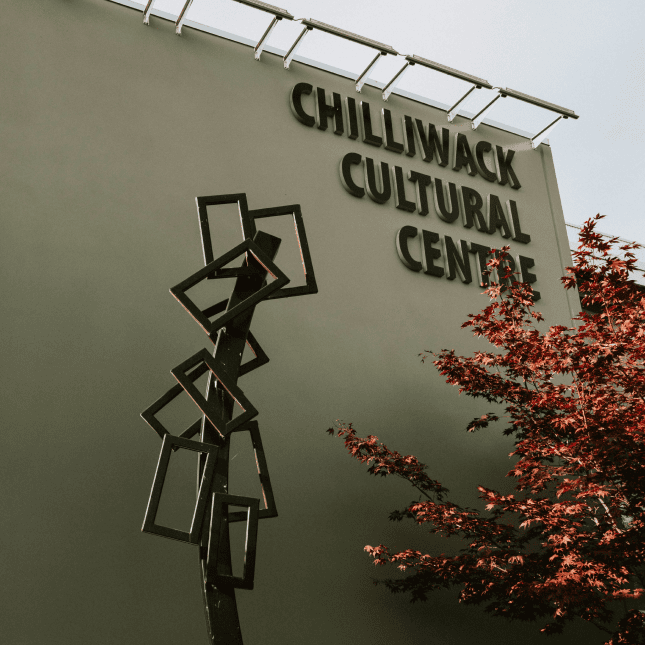 Outside of Chilliwack Cultural Centre 